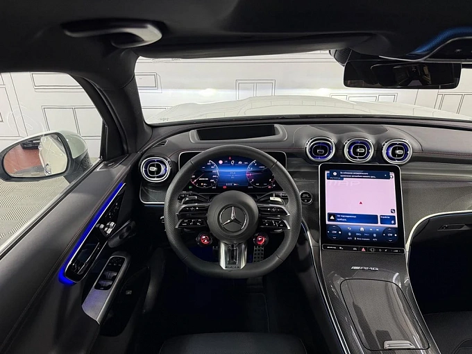 Mercedes-Benz GLC AMG Белый Non metallic фото 19