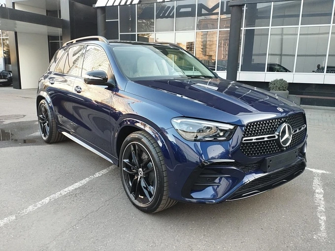 Mercedes-Benz GLE Синий Non metallic фото 2