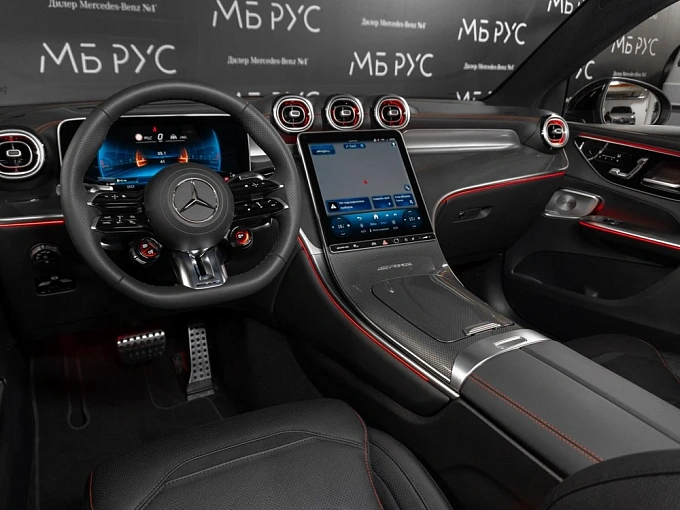 Mercedes-Benz GLC coupe AMG Черный Non metallic фото 7