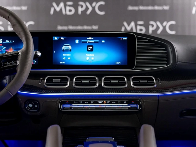 Mercedes-Benz GLS AMG Черный Non metallic фото 19