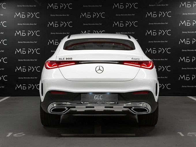 Mercedes-Benz GLC coupe Белый Non metallic фото 3