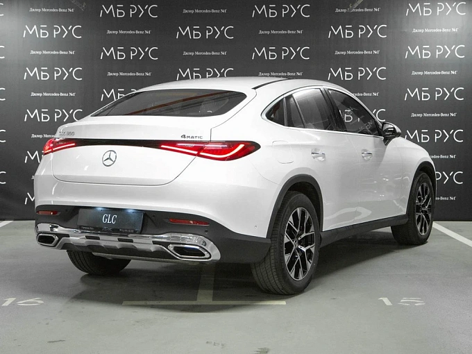 Mercedes-Benz GLC coupe Белый Non metallic фото 3