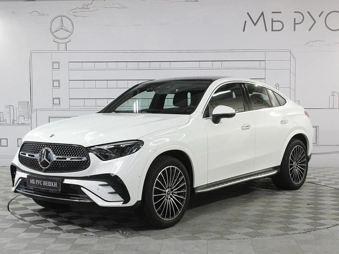 Mercedes-Benz GLC coupe Белый Non metallic фото 1