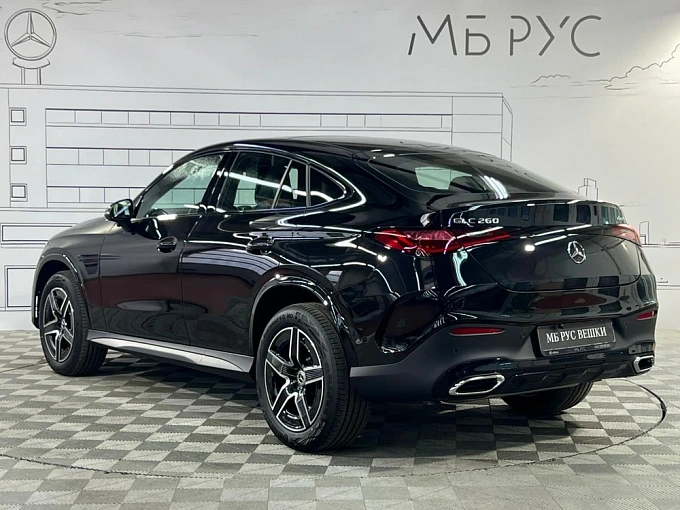 Mercedes-Benz GLC coupe Черный Non metallic фото 4