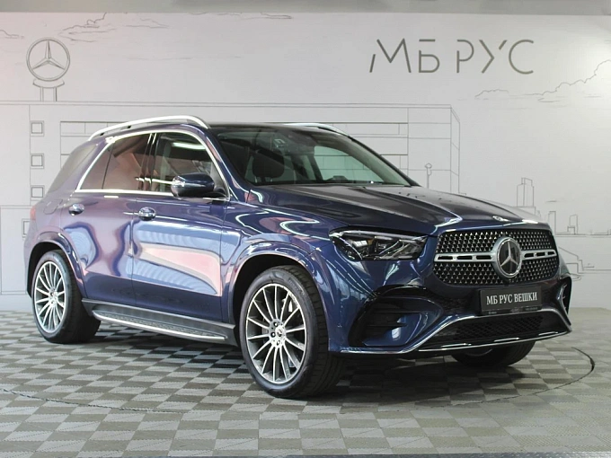 Mercedes-Benz GLE Синий Non metallic фото 2