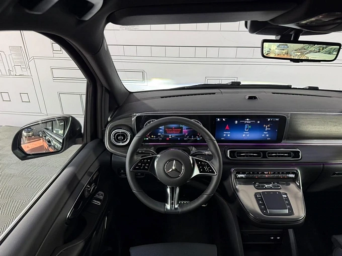 Mercedes-Benz V-Класс Черный Non metallic фото 18