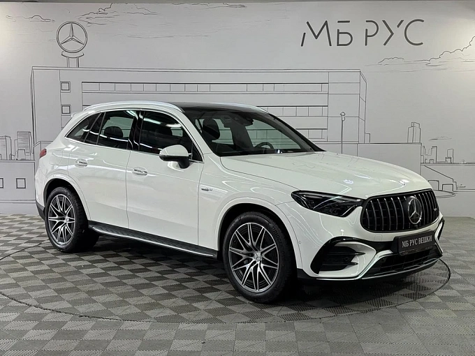 Mercedes-Benz GLC AMG Белый Non metallic фото 4