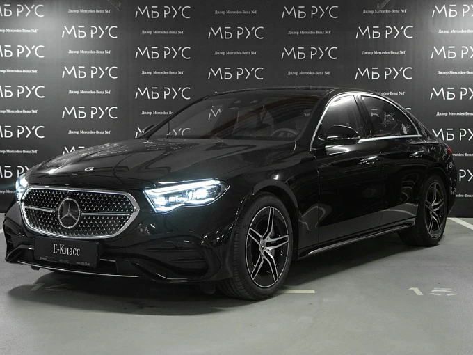 Mercedes-Benz E-Класс Черный Non metallic фото 1