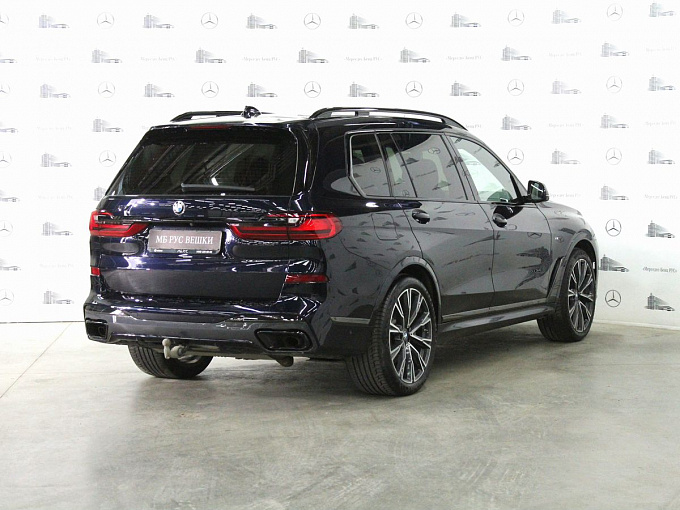 BMW X7 2020 3.0d AT 4WD (249 л.с.) Чёрный 71330996 фото 6