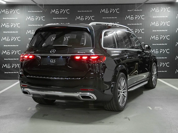 Mercedes-Benz GLS Черный Non metallic фото 3