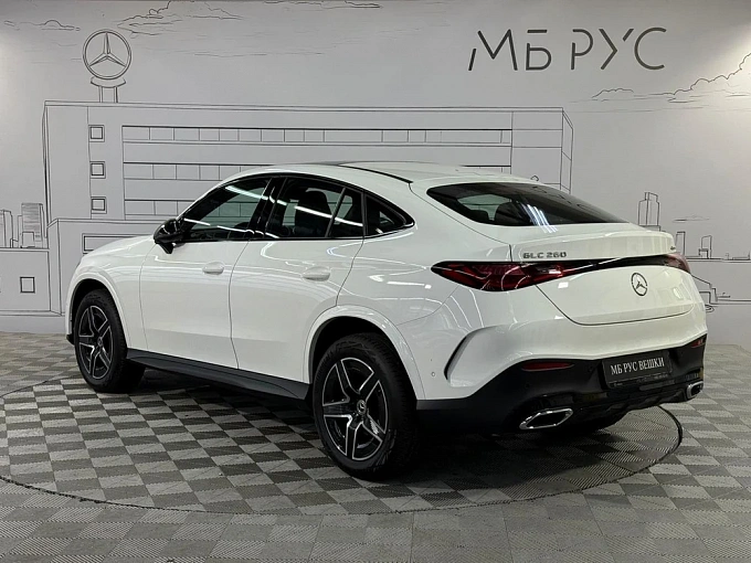Mercedes-Benz GLC coupe Белый Non metallic фото 4