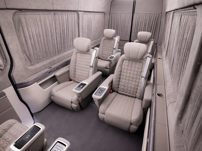 Mercedes-Benz Sprinter Черный Non metallic фото 14