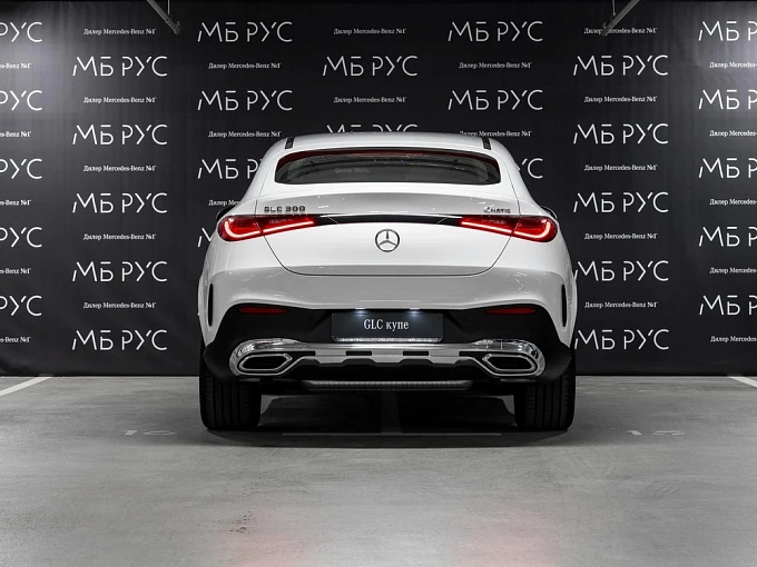 Mercedes-Benz GLC coupe Белый Non metallic фото 4