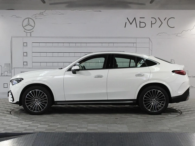 Mercedes-Benz GLC coupe Белый Non metallic фото 3
