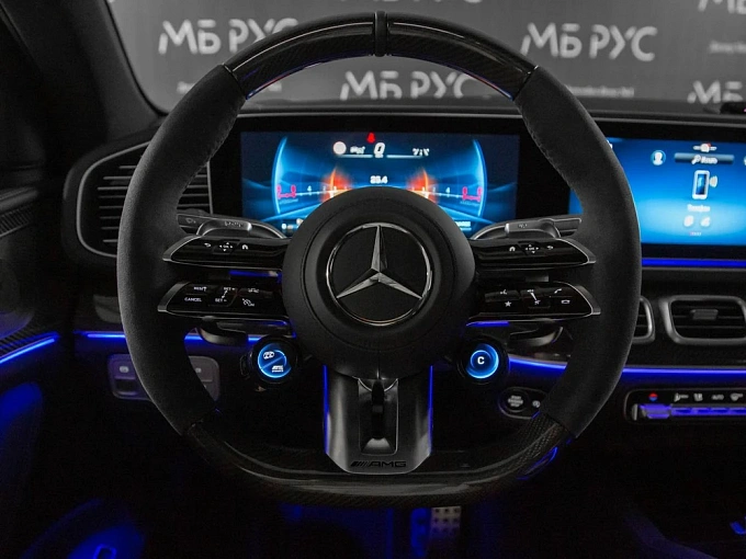 Mercedes-Benz GLE coupe AMG Черный Non metallic фото 19