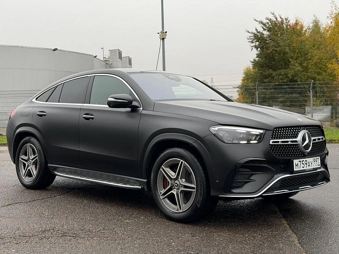 Mercedes-Benz GLE coupe Черный Non metallic фото 5