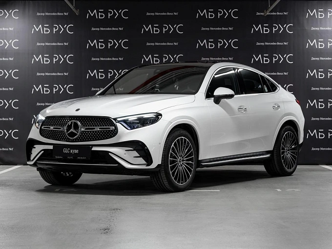 Mercedes-Benz GLC coupe Белый Non metallic фото 1