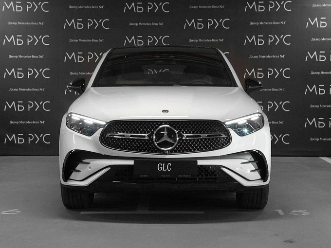 Mercedes-Benz GLC coupe Белый Non metallic фото 2