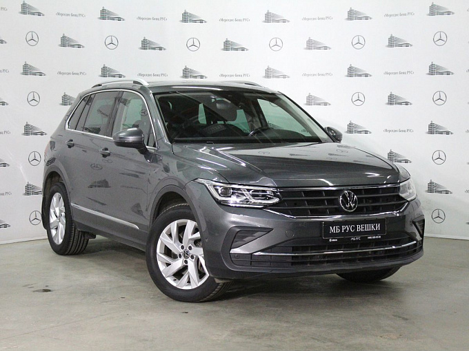 Volkswagen Tiguan 2021 2.0 AMT 4WD (180 л.с.) Серый 69011406 фото 2