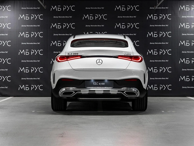 Mercedes-Benz GLC coupe Белый Non metallic фото 4