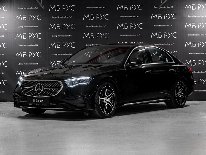 Mercedes-Benz E-Класс Черный Non metallic фото 1