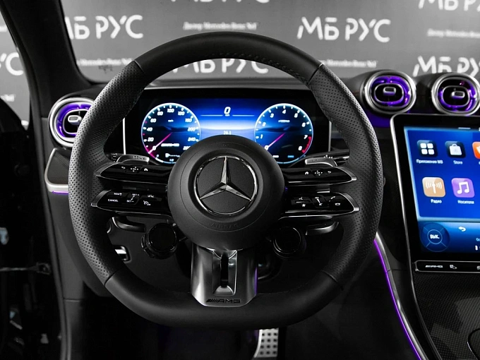 Mercedes-Benz GLC coupe AMG Черный Non metallic фото 19