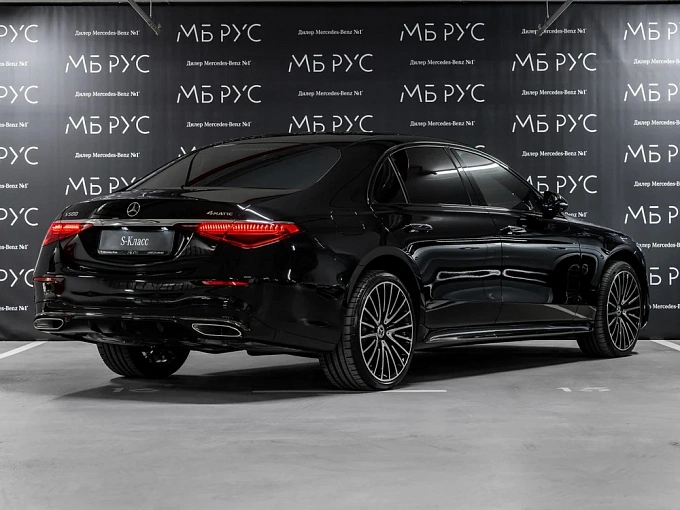 Mercedes-Benz S-Класс Черный Non metallic фото 3