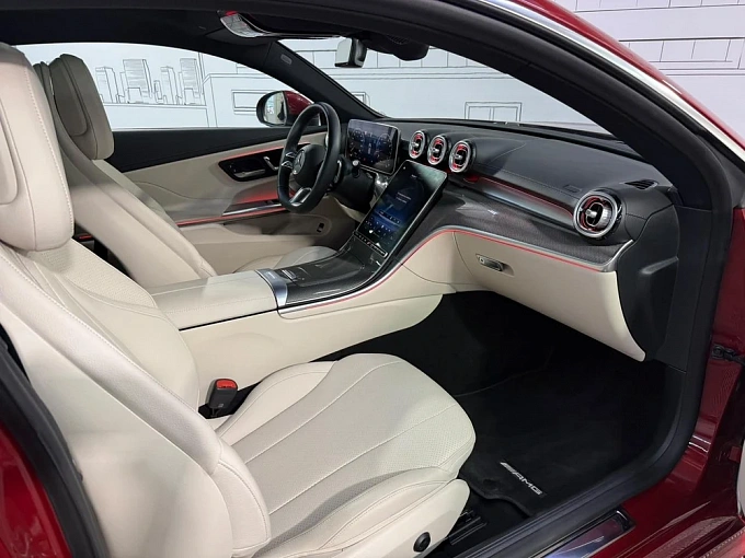 Mercedes-Benz CLE Красный Non metallic фото 12