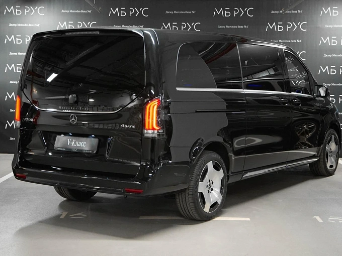 Mercedes-Benz V-Класс Черный Non metallic фото 3