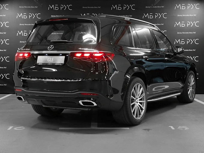 Mercedes-Benz GLS Черный Non metallic фото 3