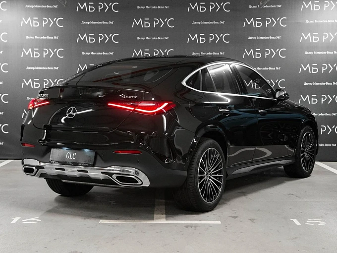 Mercedes-Benz GLC coupe Черный Non metallic фото 3