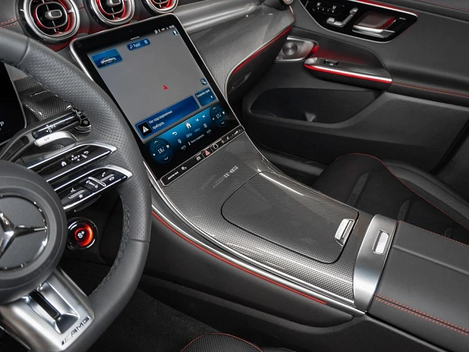 Mercedes-Benz GLC coupe AMG Черный Non metallic фото 28
