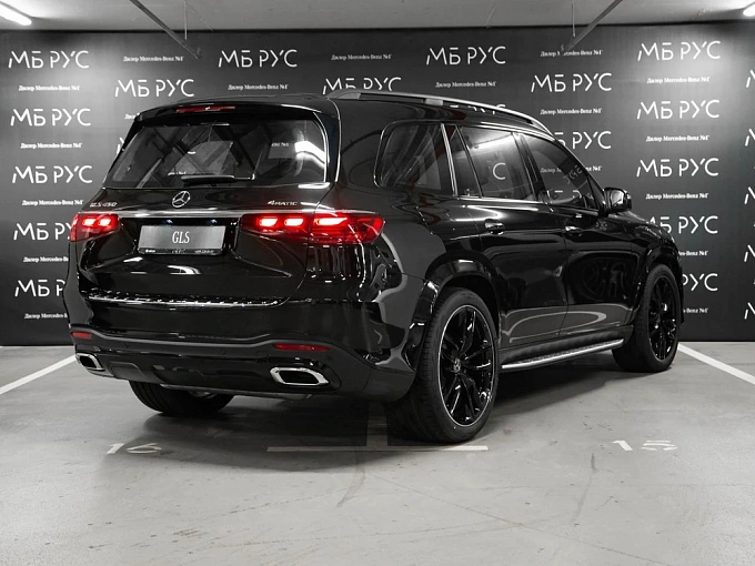 Mercedes-Benz GLS Черный Non metallic фото 3