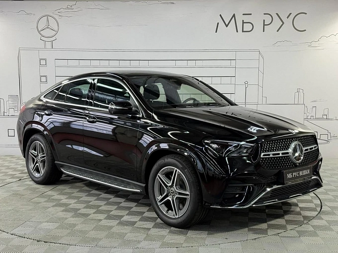 Mercedes-Benz GLE coupe Черный Non metallic фото 2